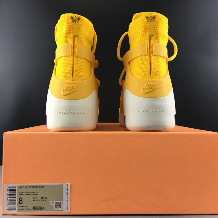 Air Fear Of God 1 Yellow  AR4237-700