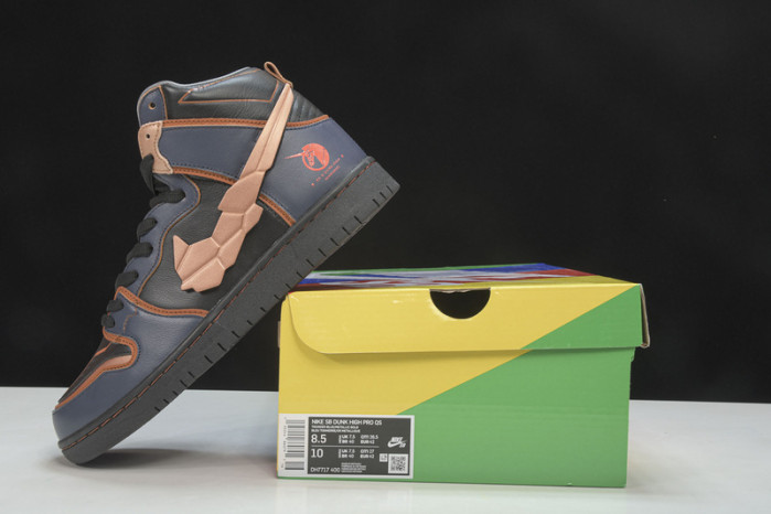 Nike Dunk SB High RX-0 Unicorn Gundam 02 Banshee DH7717-400