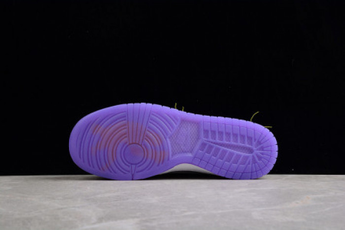 UNION LA X NIKE DUNK LOW COURT PURPLE WHITE GREY YELLOW DJ9649-500