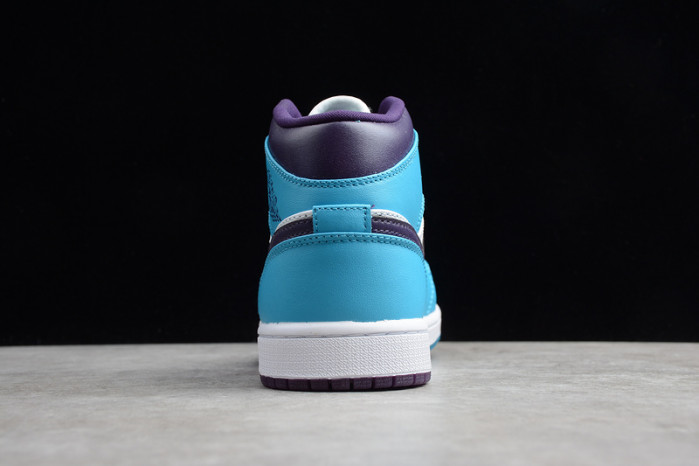 Jordan 1 Mid Hornets  554724-415