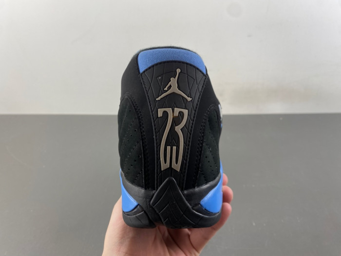 Air Jordan 14 “Black/University Blue" 487471-002