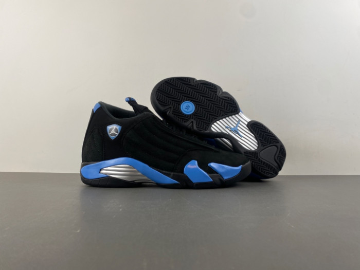 Air Jordan 14 “Black/University Blue" 487471-002