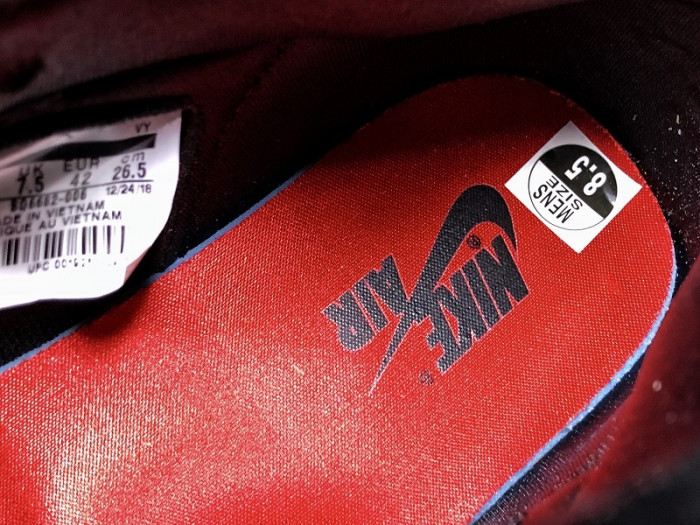 Air Jordan 1 Defiant Black Red  BQ6682-006