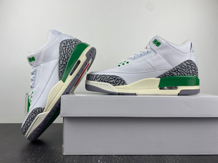 Air Jordan 3 WMNS “Lucky Green”  CK9246-136