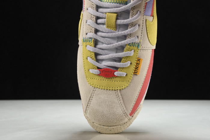 UNION X NIKE CORTEZ YELLOW PURPLE RED DR1413-100