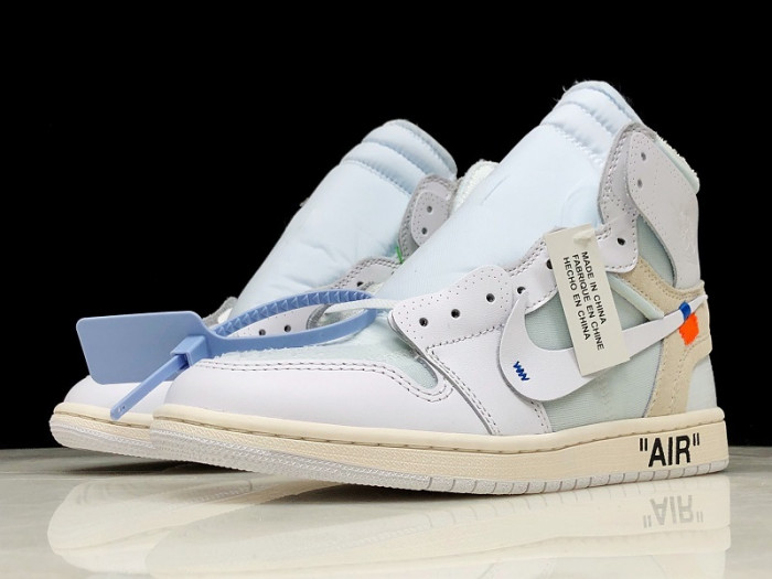 Air Jordan 1 Retro High OF White  AQ0818-100