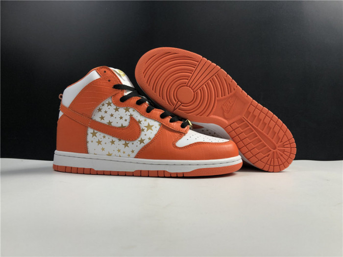 nike sb dunk high Svp*me orange  307385-181