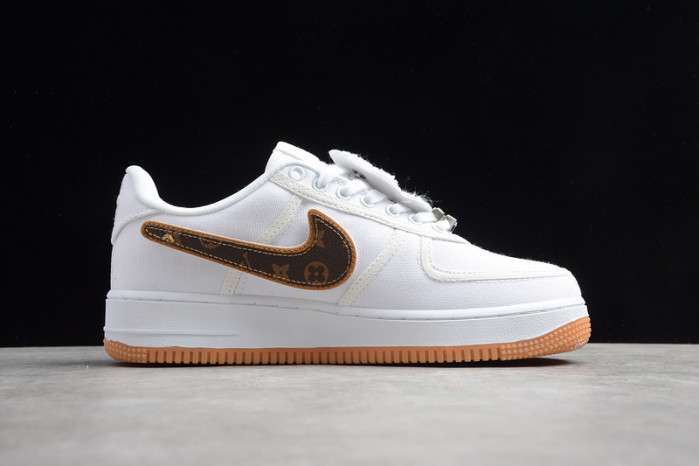 AIR FORCE 1 White LV  Head  Cover AQ4211  001